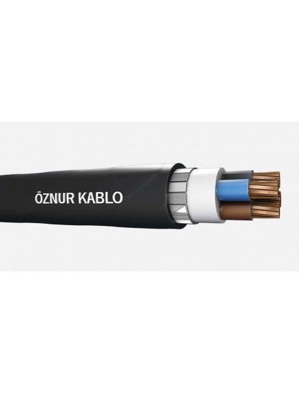 Öznur 4x10 YVZ3V-R Çelik Zırhlı Alçak Gerilim Enerji Kablosu