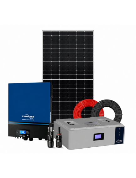 11000W Güneş Enerji Sistemi Solar Paket (10kW) - 48V Lityum Akülü